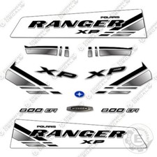 Fits Polaris Ranger 800 EFI XP White Decal Kit Utility Vehicle 7 YEAR 3M VINYL!