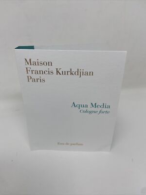 Aqua Media Cologne Forte Maison Francis Kurkdjian New Release