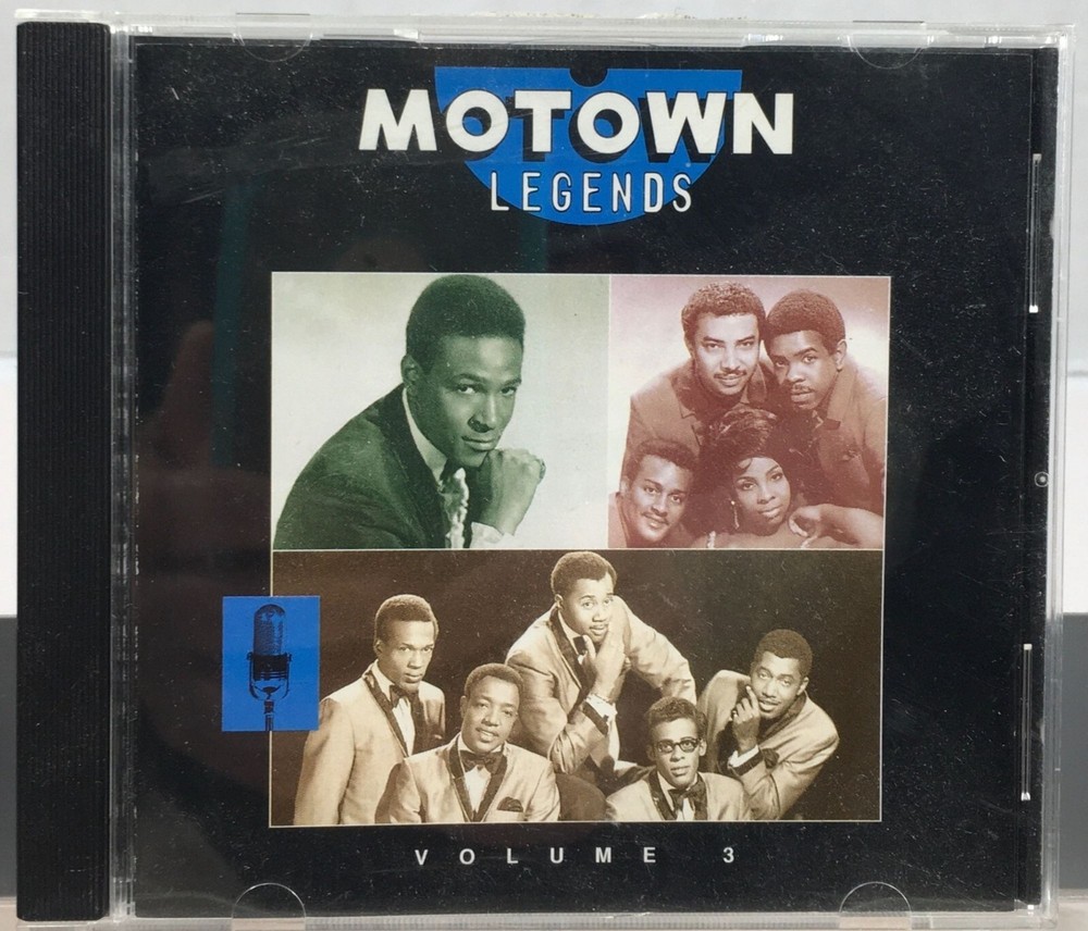 Motown Legends Vol 3 CD 1994 Classic Hits Album