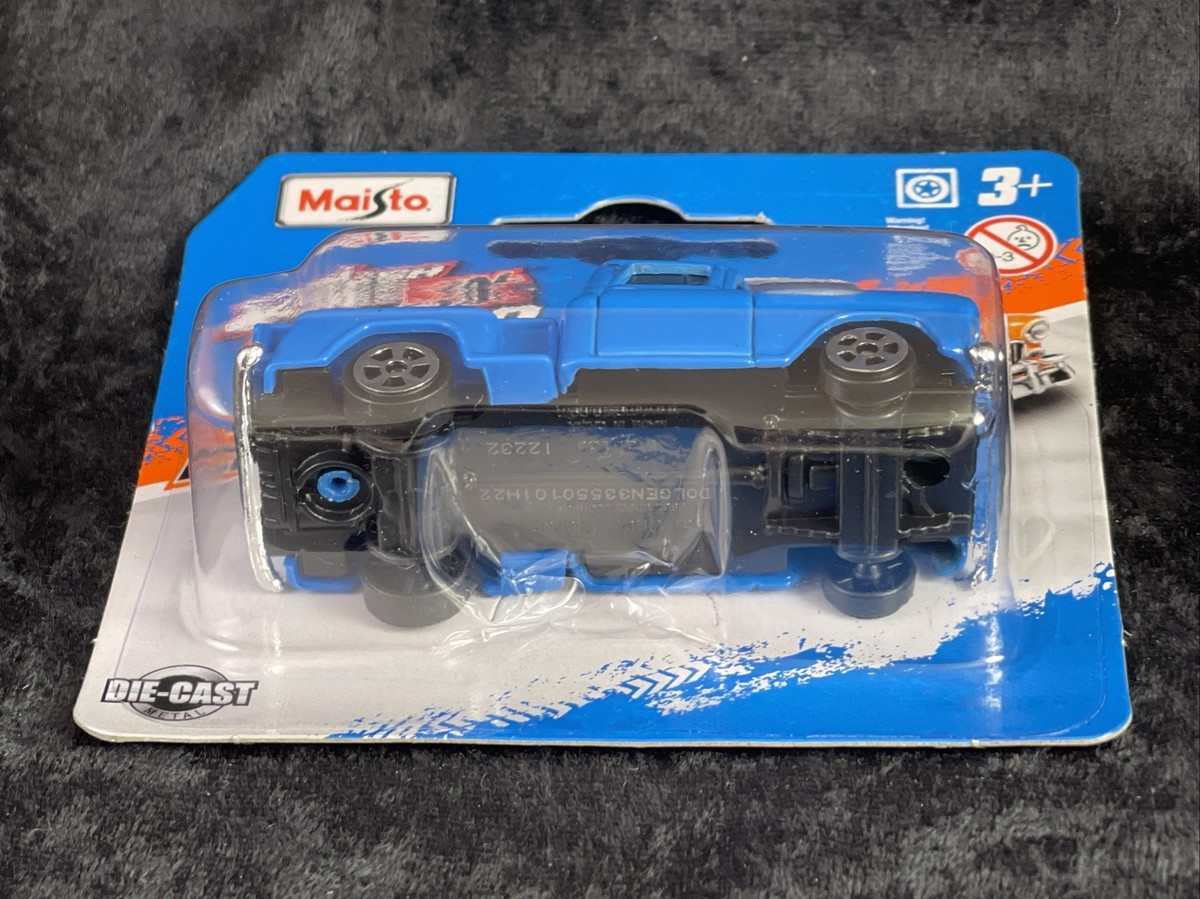 Maisto 2022 Fresh Metal Blue 1957 Chevy Pickup 1:64 Scale | eBay