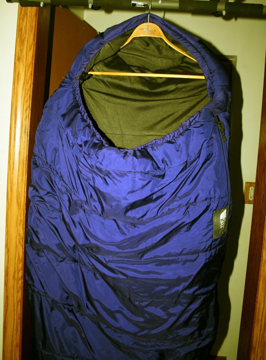 NORTH FACE Mummy Sleeping Bag PolarGuard HV NM Dark Navy