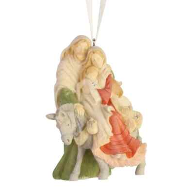 Heart Of Christmas*NATIVITY SCENE ORNAMENT*Karen Hahn*NIB*Holy Family*6006529