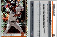 Steven Duggar 2019 Topps Chrome Mega Box X-Fractor #150 Giants Rookie RC