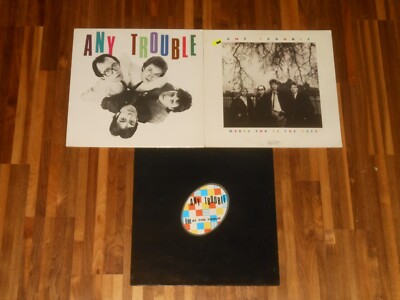 Power Pop - Any Trouble  - 3 LPs - Live At The Venue (WHITE VINYL) - Wrong End