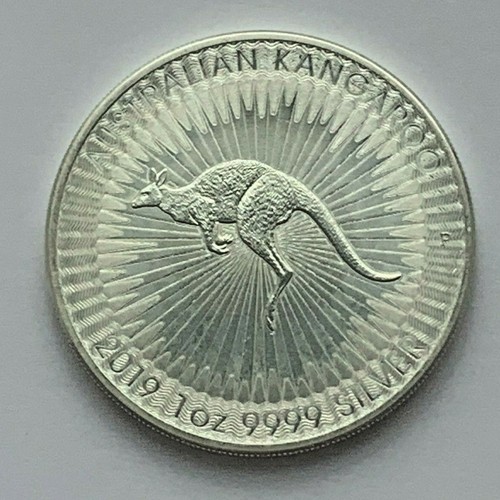 2019 AUSTRALIA SILVER AUSTRALIAN KANGAROO ONE DOLLAR COIN