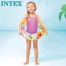 Intex Swim Ring Under The Sea 20 inches Vacation Crab Turtle Beach 3-6 Years