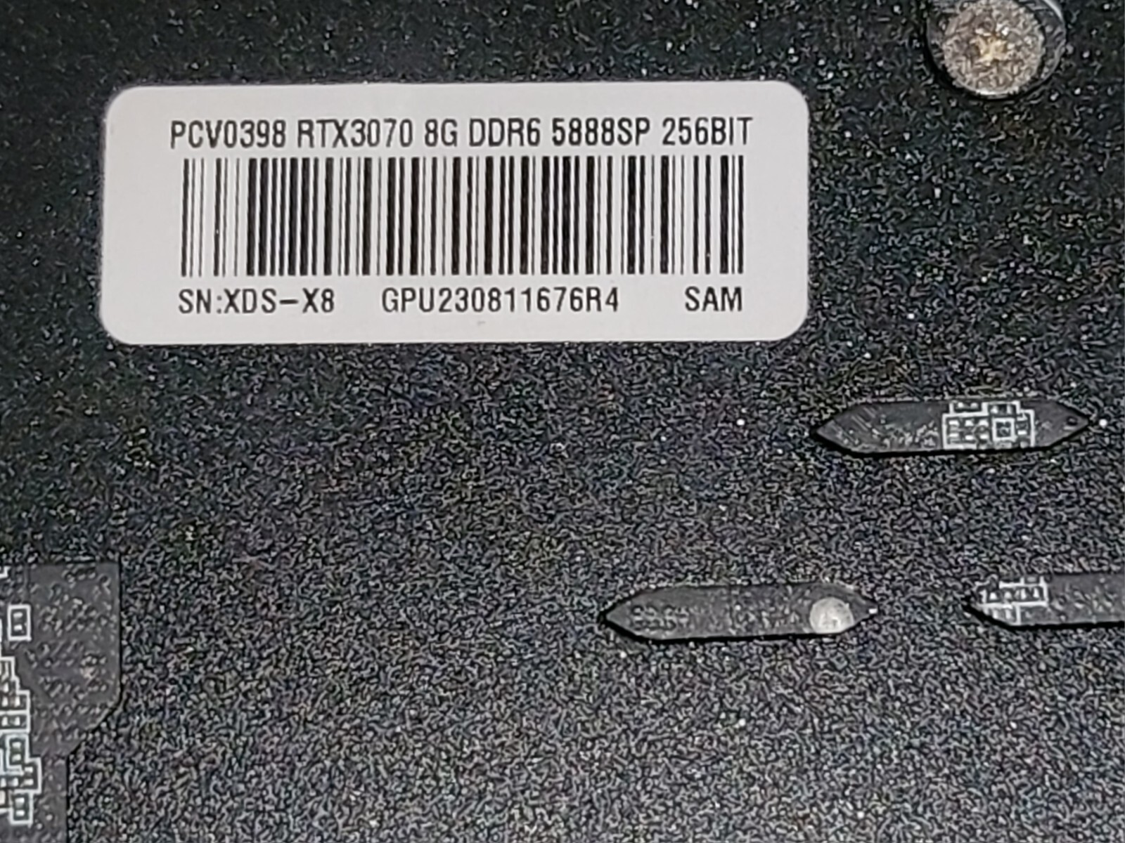 STGAUBRON GEFORCE RTX 3070 8G GRAPHICS CARD 8GB GDDR6 NOT WORKING CODE
