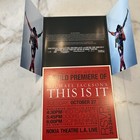 Michael Jackson’s  This Is It premiere Invitation — photo 2