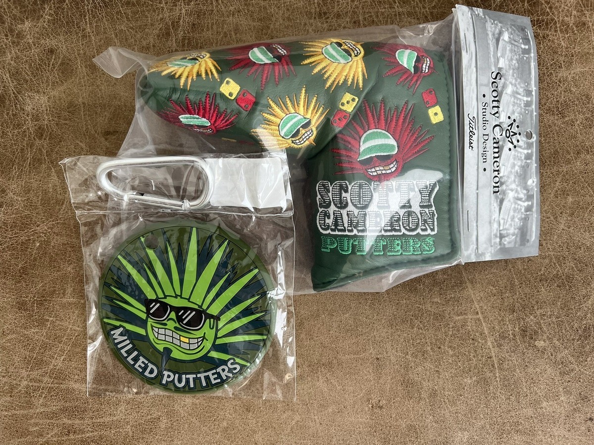 Scotty Cameron 2023 TCC Agave Gambler Headcover And Agave Scotty Cameron 2023 TCC Agave Gambler Headcover And Agave