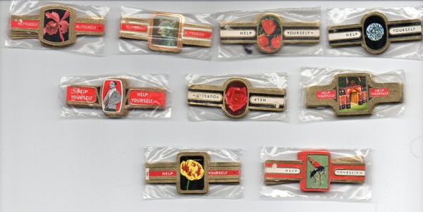 Vitolas series completas de HELP  YOURSELF, a elegir, comprando una regalo otra
