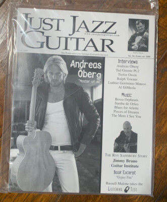 Just Jazz Guitar Magazine - Issues # 54 February 2008 Andreas Oberg