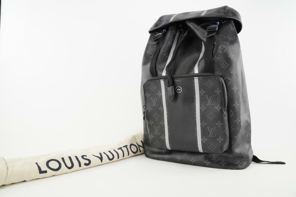 Louis Vuitton Fragment Black Eclipse Monogram Zack Backpack Louis Vuitton Fragment Black Eclipse Monogram Zack Backpack