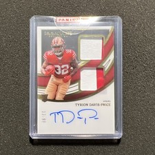 2022 Immaculate TYRION DAVIS-PRICE #ISP-TDP 13/99 Rookie AUTO DUAL PATCH - RPA 