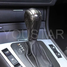 USA STOCK GENUINE CARBON Graphite Grey Shift Gear Knob for BMW E46 E60 E39 X5