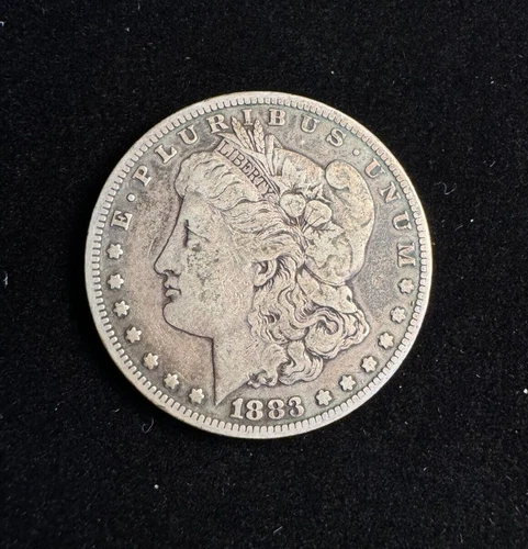 VF 1883-CC Morgan Silver Dollar Very Fine