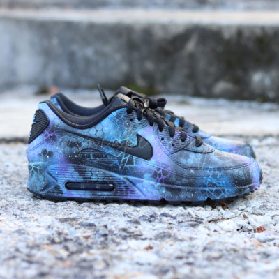Air Max 90 Galaxy Verse Customized Sneaker Art