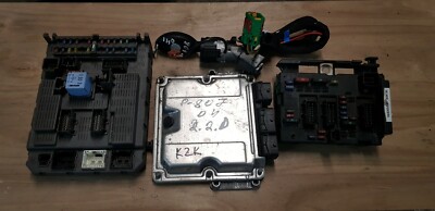 Peugeot 807 ECU SET 9647474680 BSM B5 9646405480 9649477480 9648445180 K1K