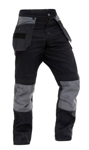 Pantalón de trabajo utilitario para hombres Cordura de seguridad resistente reforzado táctico de carga Touser - Imagen 4 de 28