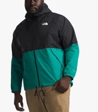 THE NORTH FACE Men's Antora Rain Hoodie Big and Standard Sizes Black Teal