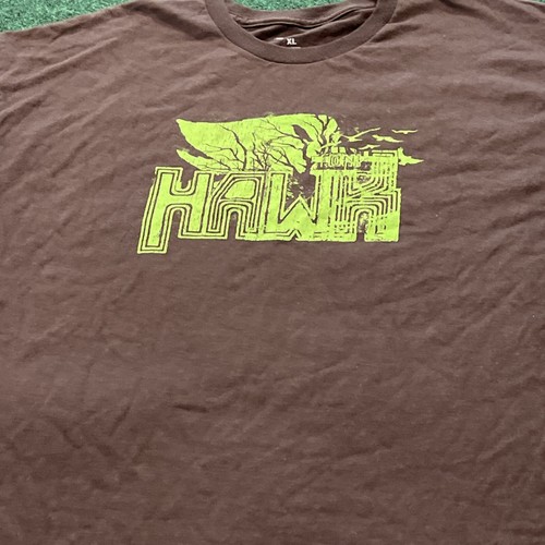 TONY HAWK PRINTED T-SHIRT YOUTH XL LARGE BROWN/GREEN NWT RARE - Picture 2 of 6