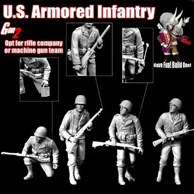 DRAGON 6366 1/35 WWII U.S. ARMORED INFANTRY | eBay