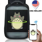 Best Gift! Led, light-up Backpack,high school,college.bluetooth, wifi laptop bag