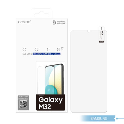 Original araree Samsung Galaxy M32 KDLab 9H Tempered Protective Glass(GP-TTM325)