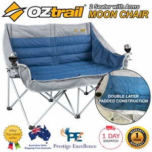 oztrail double moon chair