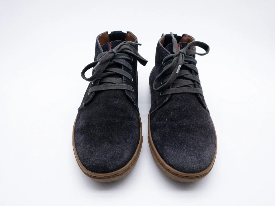 TOMMY HILFIGER Bottes À Lacets Pour Hommes Ankle Boots Taille 41 EU Art 17551-30 - Photo 3/4