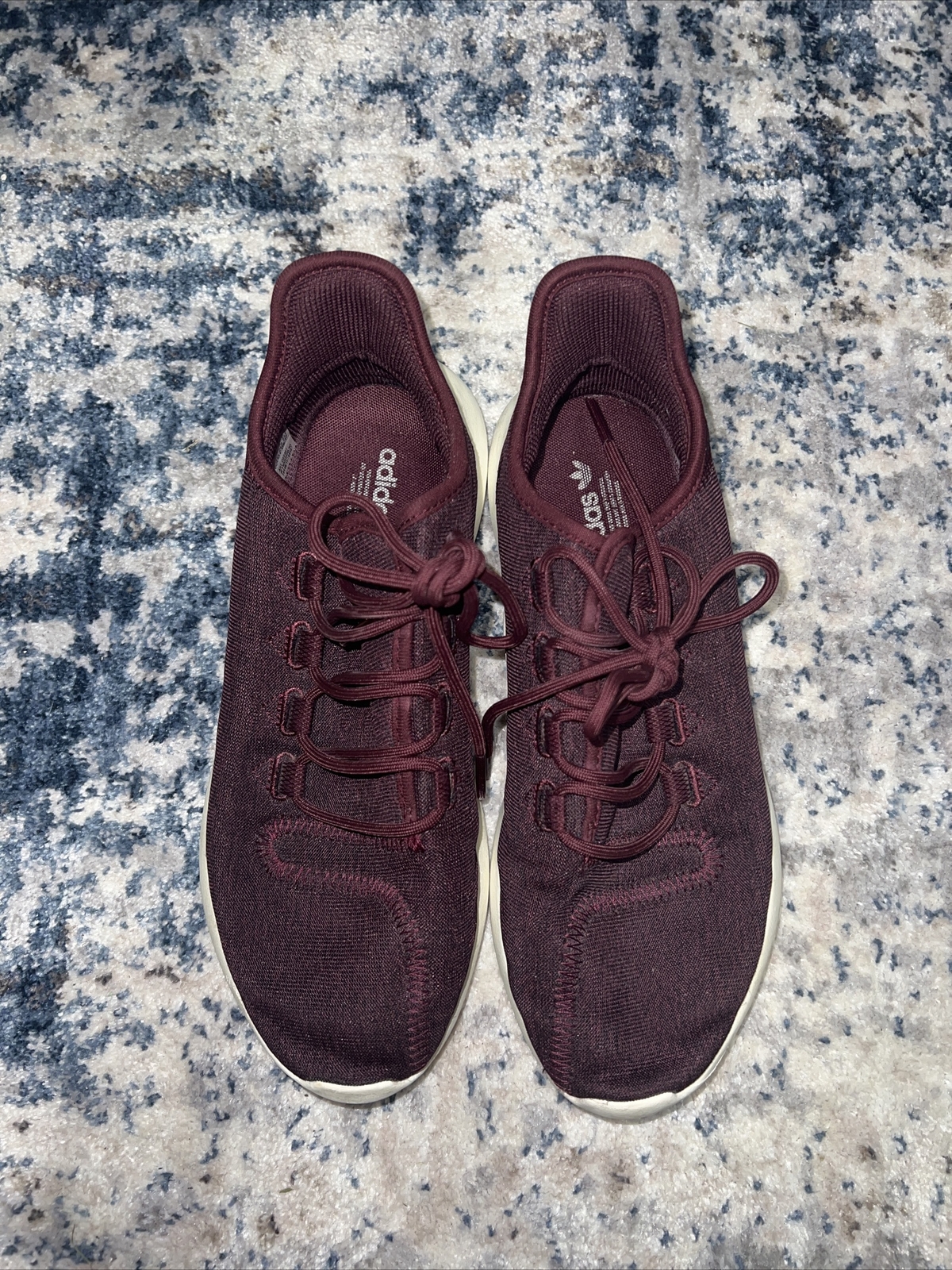 adidas tubular shadow maroon