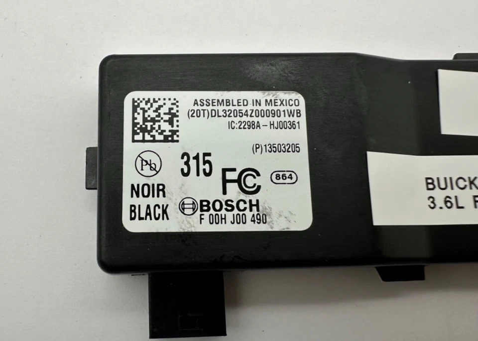 Módulo de control de entrada sin llave bloqueo de robo de terreno Buick LaCrosse CXS fabricante de equipos originales 10-17 Foto 3 de 4