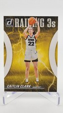 2024 Panini Caitlin Clark Collection Donruss Raining 3's Insert #R1 Iowa