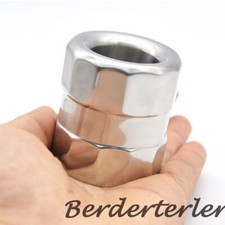 535g Heavy Stainless Steel Cock Scrotum Ring Stretch Ball Stretcher