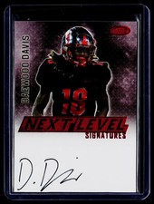 2023 SAGE HIT #NLS-DD Daewood Davis Next Level Signatures Red
