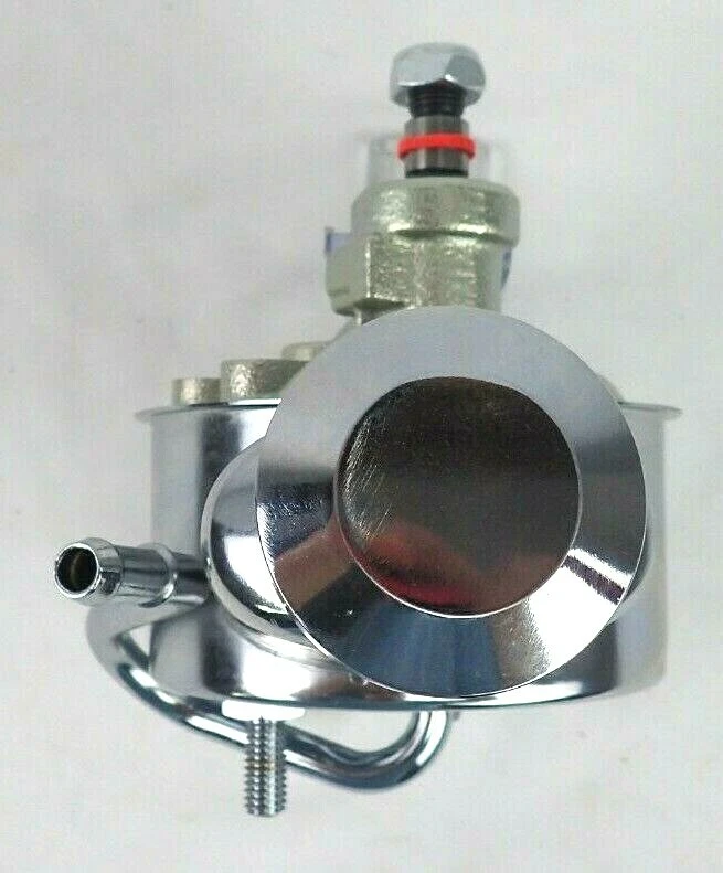 1969-1972 Buick Skylark bomba de direção hidráulica - estilo Saginaw, conjunto cromado, novo - Imagem 4 de 4