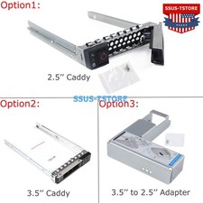 Lot 2.5" 3.5" Tray Caddy DXD9H X7K8W For Dell R640 R740 R740xd R450 R650 R660