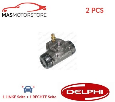 RADBREMSZYLINDER TROMMELBREMSE PAAR HINTEN DELPHI LW80113 2PCS I NEU