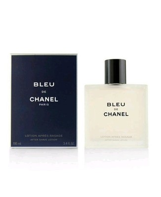 Bleu De Chanel 3.4 oz / 100 ml After Shave Lotion New No Box