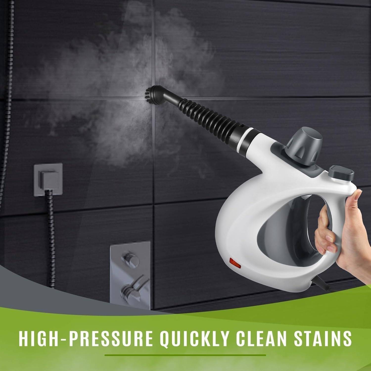 Handheld Pressurized Steam Cleaner 1050W High Temp Portable Steam Clean Machine