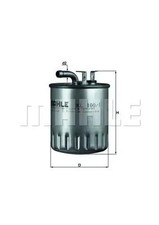 Filtre à carburant Mercedes 611