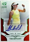 Mirra Andreeva Orange Foil Auto /25 2025 Topps Triumphant Tennis #48-A