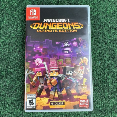 Minecraft Dungeons Ultimate Edition for Nintendo Switch Action Adventure E10+