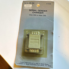 Tandy DB9 Male to DB9 Male Serial Gender Chan...