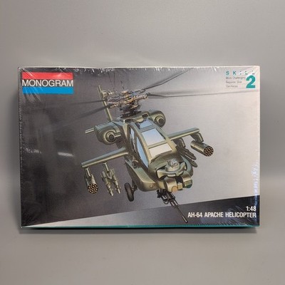 Monogram 5443 | AH-64 Apache Helicopter  1:48 Bausatz Vintage 1991 | NEU OVP #8