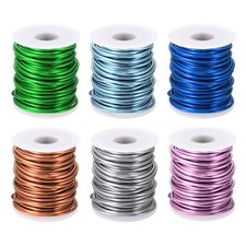 10 Gauge 2.5 mm Wire, Rose Gold/Silver/Sapphire Blue/Light Pink/Green/Steel Blue