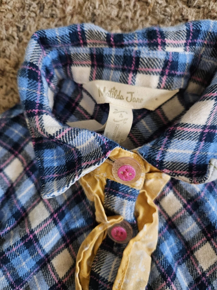 Matilda Jane Stomping Grounds 匹配套装 尺寸 4 蘑菇小屋 核心 阅读 — 第 2/3 张图片