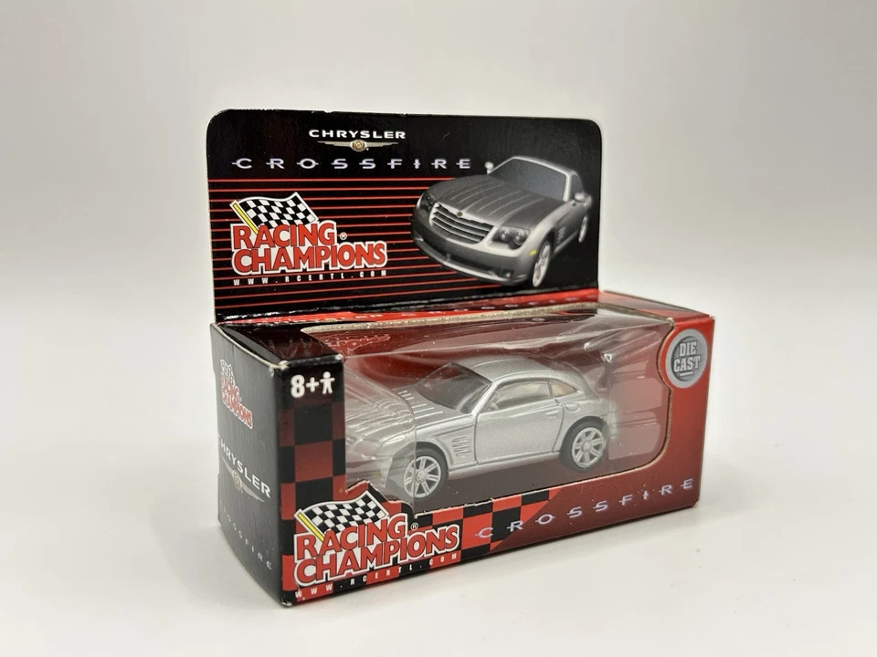 罕见赛车冠军克莱斯勒 CROSSFIRE 2004 年死亡铸银全新带盒 — 第 4/4 张图片