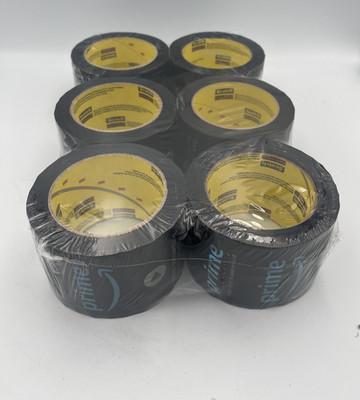 6 Pack: 3'' x 164 Feet (72 mm x 50m)  Amazon Prime Tape 3M Scotch Self Adhesive