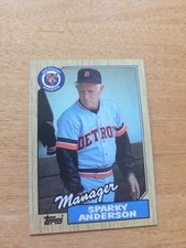 1987 Topps - Sparky Anderson #218