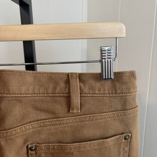 Carhartt NWT Pants Women 10 Tall Brown Rugged Flex Relaxed Double Knee BN4296-W